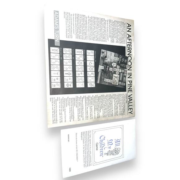 Vintage All My Children Board Game Complete 1985 Soap Opera - Picture 9 of 13